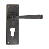From The Anvil - External Beeswax Avon Lever Euro Lock Set | Sku. 91482 | Trade Door Handles.