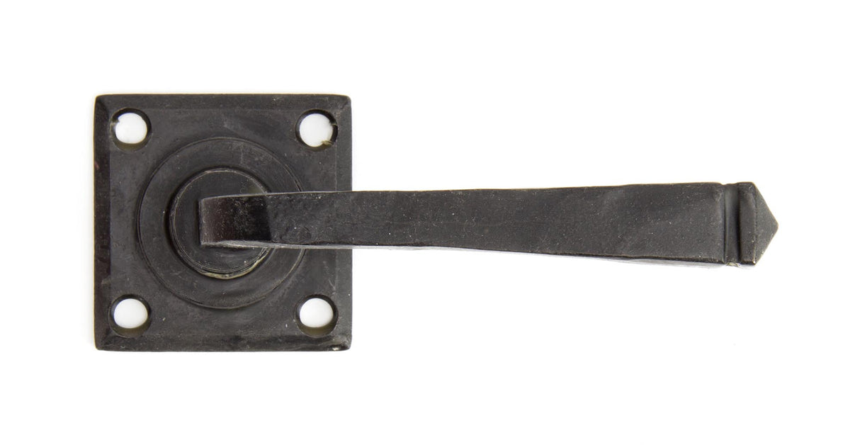 From The Anvil - External Beeswax Avon Lever on Rose Set Sprung | Sku. 91483 | Trade Door Handles.