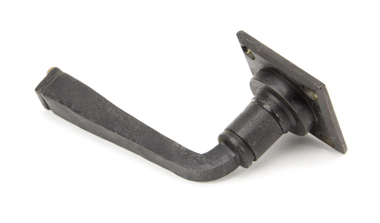 From The Anvil - External Beeswax Avon Lever on Rose Set Sprung | Sku. 91483 | Trade Door Handles.
