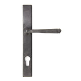 From The Anvil - External Beeswax Avon Slimline Lever Espag. Lock Set | Sku. 91484 | Trade Door Handles.