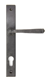 From The Anvil - External Beeswax Avon Slimline Lever Espag. Lock Set | Sku. 91484 | Trade Door Handles.