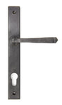 From The Anvil - External Beeswax Avon Slimline Lever Espag. Lock Set | Sku. 91484 | Trade Door Handles.