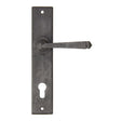 From The Anvil - External Beeswax Avon Lever Espag. Lock Set | Sku. 91485 | Trade Door Handles.