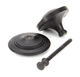From The Anvil - External Beeswax Art Deco Centre Door Knob | Sku. 91486 | Trade Door Handles.
