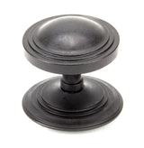 From The Anvil - External Beeswax Art Deco Centre Door Knob | Sku. 91486 | Trade Door Handles.
