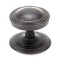From The Anvil - External Beeswax Art Deco Centre Door Knob | Sku. 91486 | Trade Door Handles.