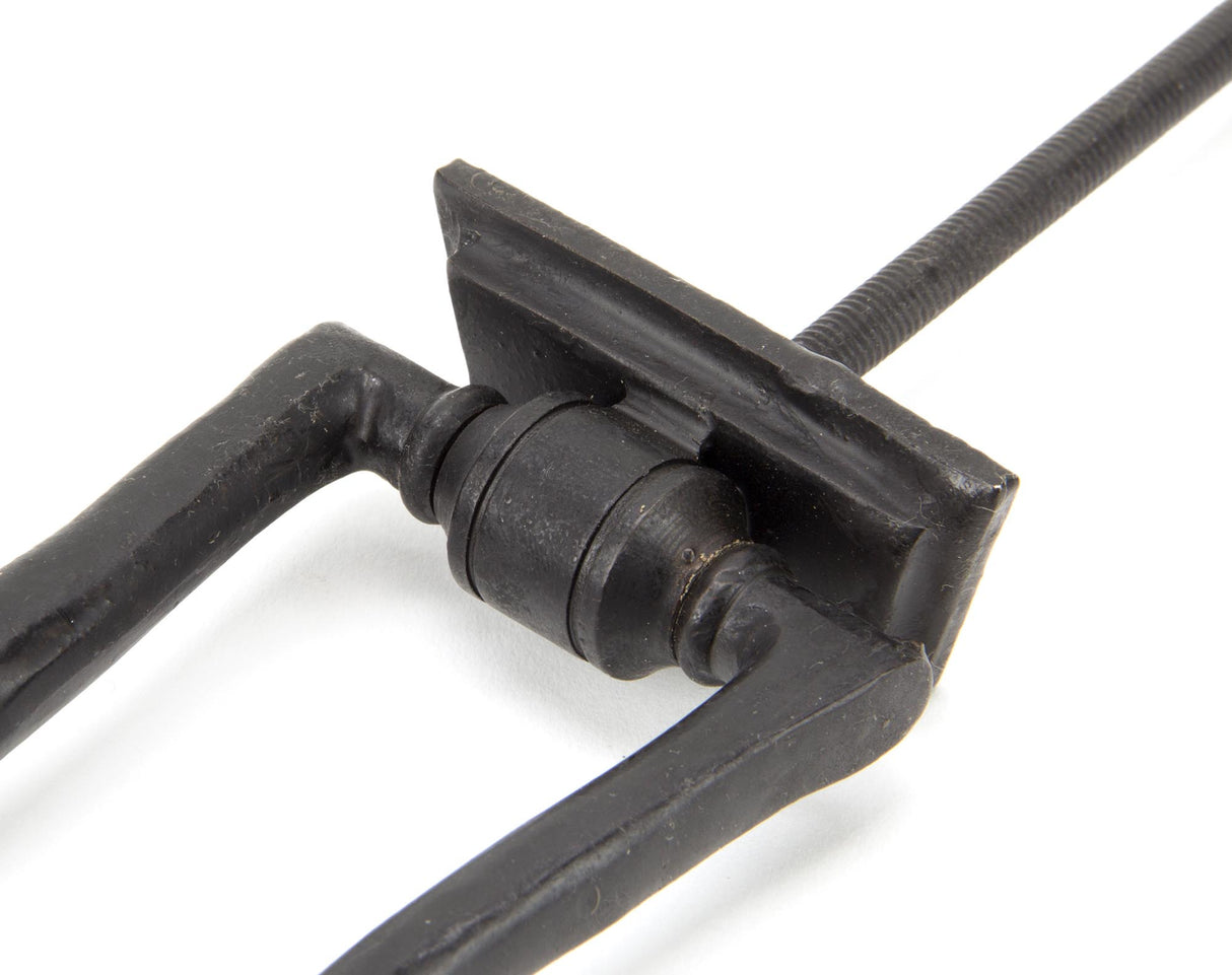 From The Anvil - External Beeswax Slimline Art Deco Door Knocker | Sku. 91491 | Trade Door Handles.