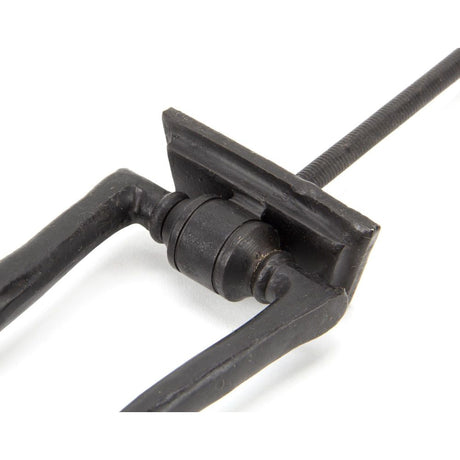 From The Anvil - External Beeswax Slimline Art Deco Door Knocker | Sku. 91491 | Trade Door Handles.