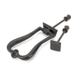 From The Anvil - External Beeswax Slimline Art Deco Door Knocker | Sku. 91491 | Trade Door Handles.