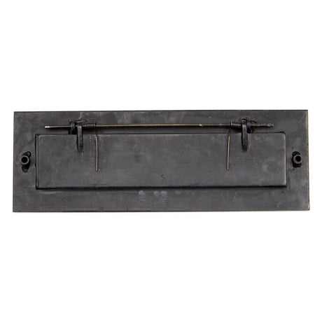 From The Anvil - External Beeswax Large Letter Plate | Sku. 91492 | Trade Door Handles.
