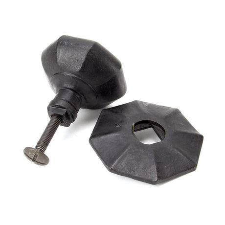 From The Anvil - External Beeswax Octagonal Centre Door Knob | Sku. 91498 | Trade Door Handles.
