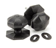From The Anvil - External Beeswax Large Octagonal Mortice/Rim Knob Set | Sku. 91499 | Trade Door Handles.
