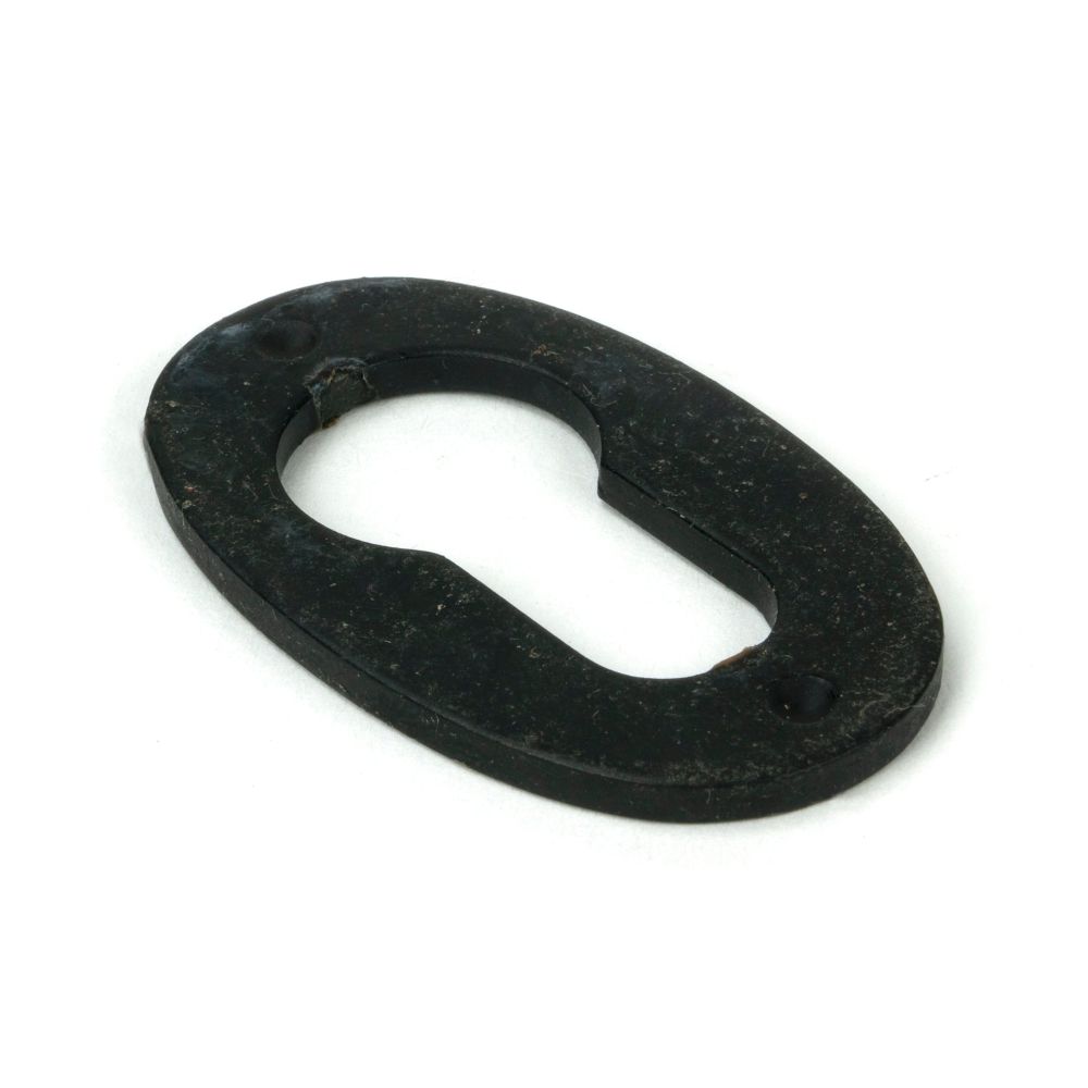 From The Anvil - External Beeswax Oval Euro Escutcheon | Sku. 91501 | Trade Door Handles.