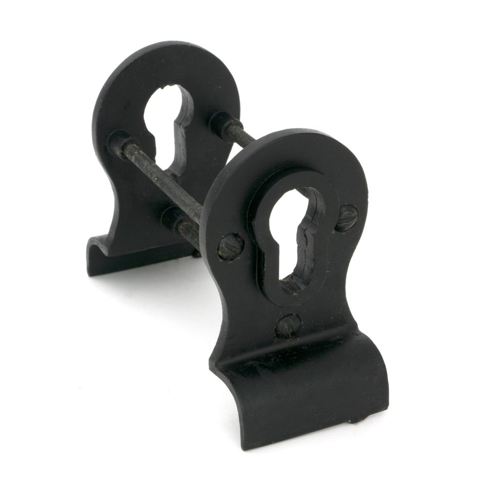 From The Anvil - External Beeswax 50mm Euro Door Pull (Back to Back fixings) | Sku. 91503 | Trade Door Handles.
