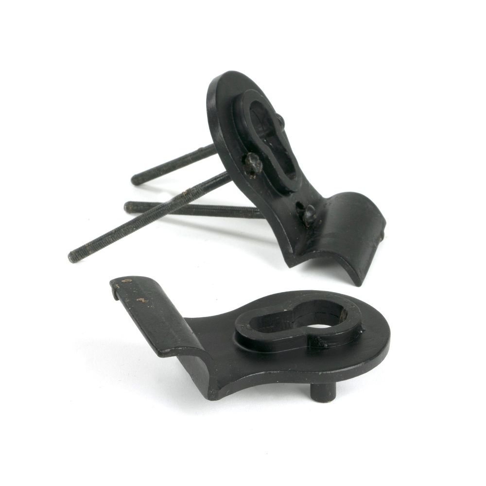 From The Anvil - External Beeswax 50mm Euro Door Pull (Back to Back fixings) | Sku. 91503 | Trade Door Handles.