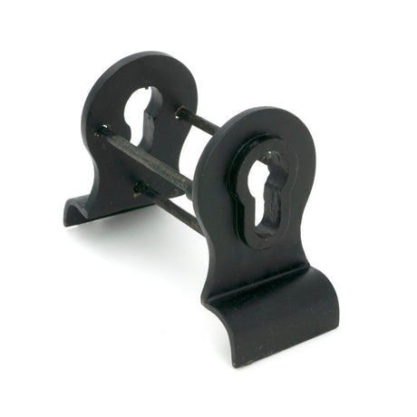 From The Anvil - External Beeswax 50mm Euro Door Pull (Back to Back fixings) | Sku. 91503 | Trade Door Handles.