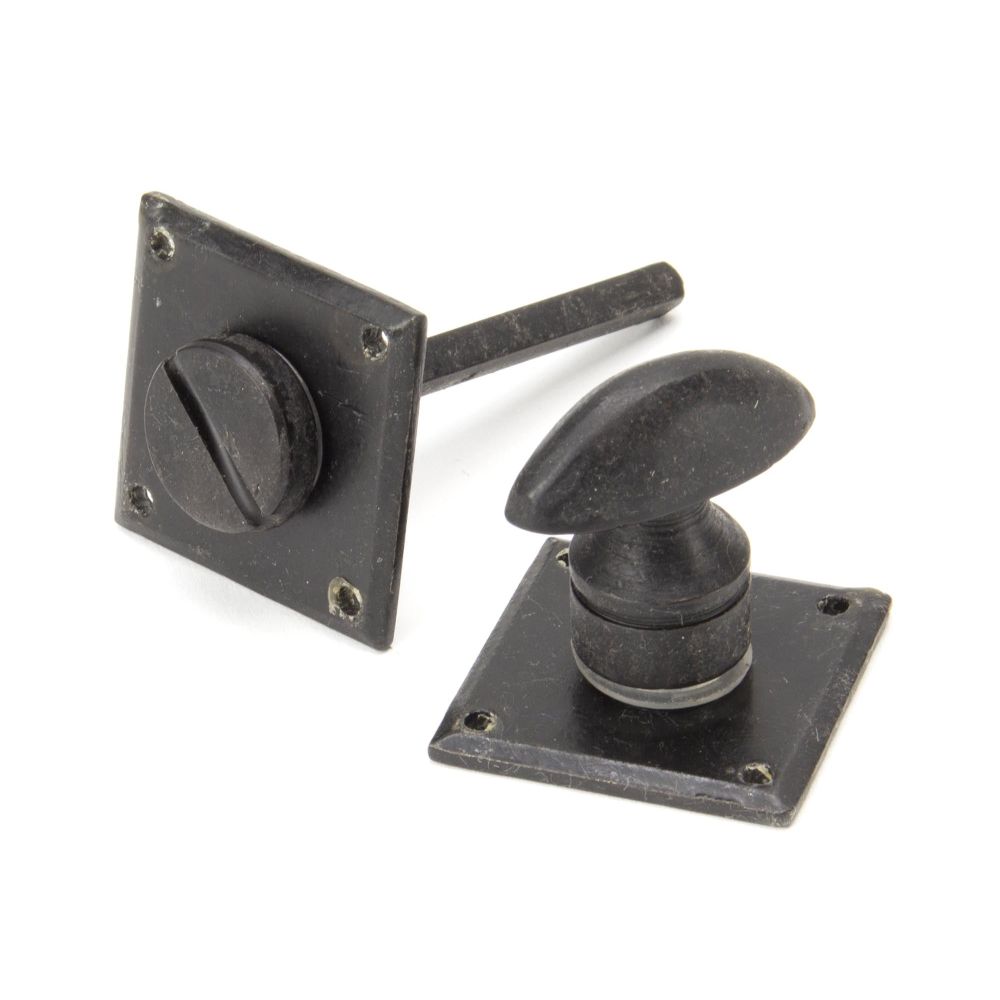 From The Anvil - External Beeswax Diamond Bathroom Thumbturn | Sku. 91507 | Trade Door Handles.