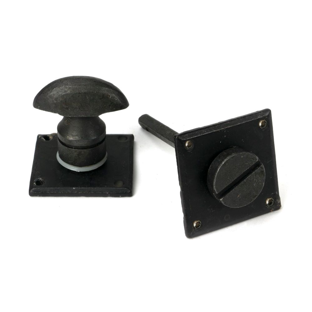 From The Anvil - External Beeswax Diamond Bathroom Thumbturn | Sku. 91507 | Trade Door Handles.
