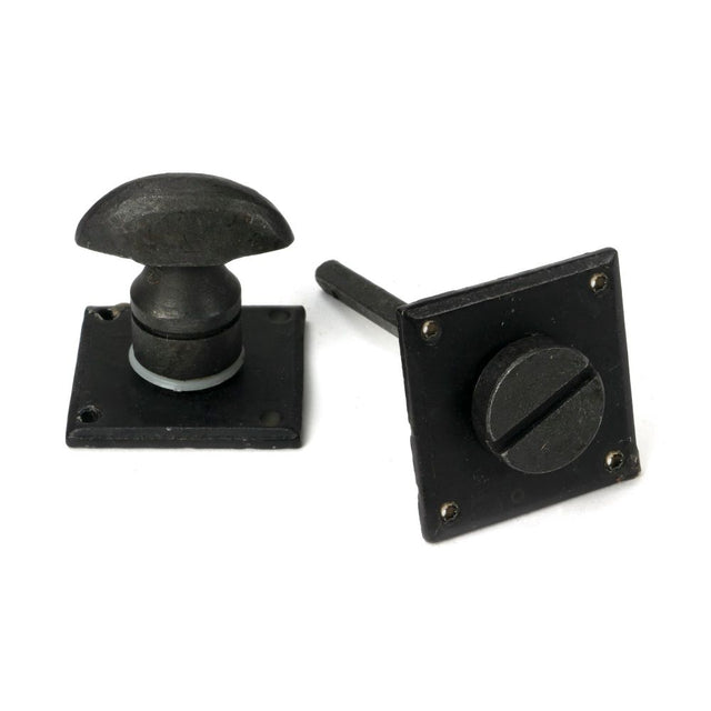 From The Anvil - External Beeswax Diamond Bathroom Thumbturn | Sku. 91507 | Trade Door Handles.