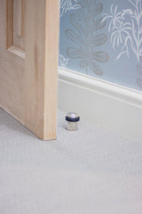 From The Anvil - Polished Nickel Floor Mounted Door Stop | Sku. 91516 | Trade Door Handles.