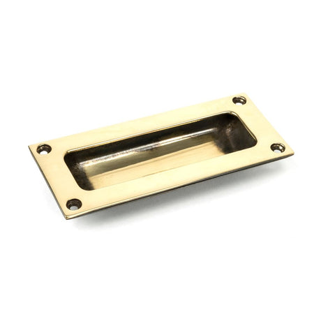 From The Anvil - Aged Brass Flush Handle | Sku. 91518 | Trade Door Handles.