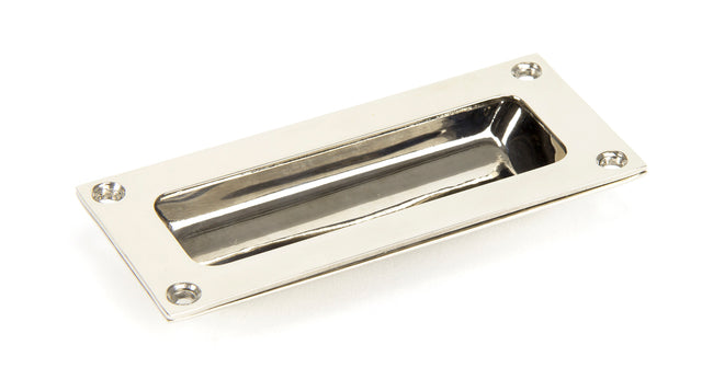 From The Anvil - Polished Nickel Flush Handle | Sku. 91520 | Trade Door Handles.