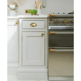 From The Anvil - Aged Brass 4" Plain Drawer Pull | Sku. 91522 | Trade Door Handles.