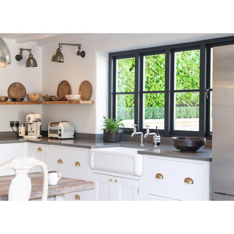 From The Anvil - Aged Brass 4" Plain Drawer Pull | Sku. 91522 | Trade Door Handles.