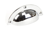 From The Anvil - Polished Chrome 4" Plain Drawer Pull | Sku. 91523 | Trade Door Handles.
