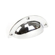From The Anvil - Polished Chrome 4" Plain Drawer Pull | Sku. 91523 | Trade Door Handles.