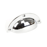 From The Anvil - Polished Chrome 4" Plain Drawer Pull | Sku. 91523 | Trade Door Handles.