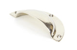 From The Anvil - Polished Nickel 4" Plain Drawer Pull | Sku. 91524 | Trade Door Handles.