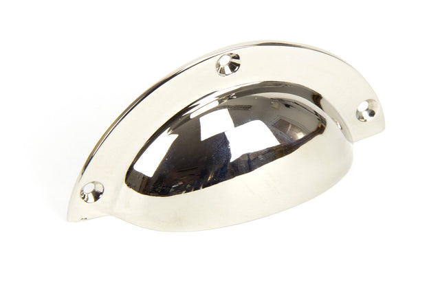 From The Anvil - Polished Nickel 4" Plain Drawer Pull | Sku. 91524 | Trade Door Handles.