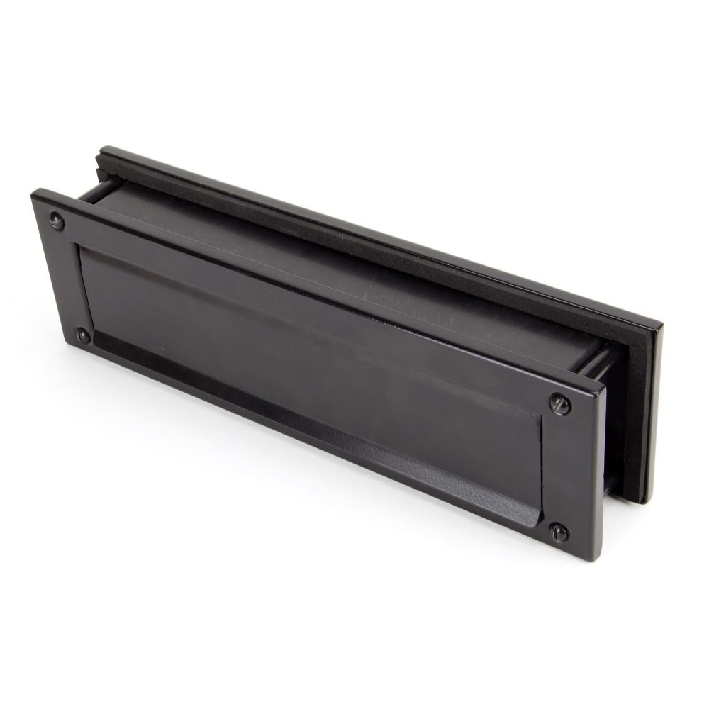 From The Anvil - Black Traditional Letterbox | Sku. 91526 | Trade Door Handles.