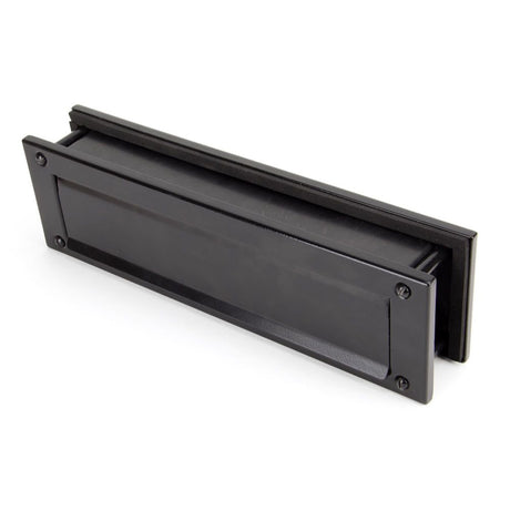 From The Anvil - Black Traditional Letterbox | Sku. 91526 | Trade Door Handles.