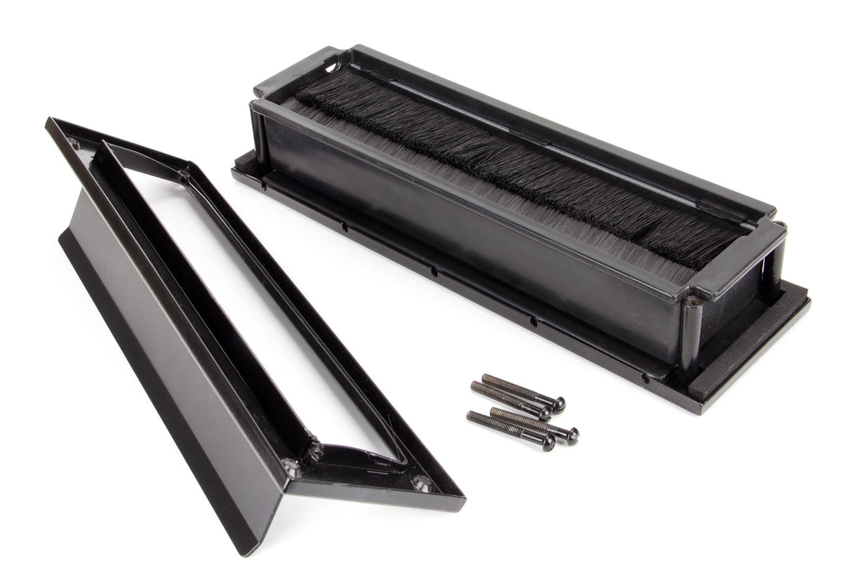 From The Anvil - Black Traditional Letterbox | Sku. 91526 | Trade Door Handles.