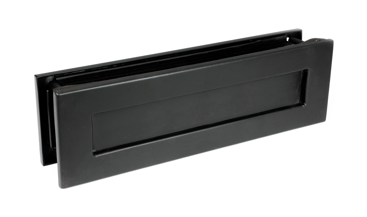 From The Anvil - Black Traditional Letterbox | Sku. 91526 | Trade Door Handles.