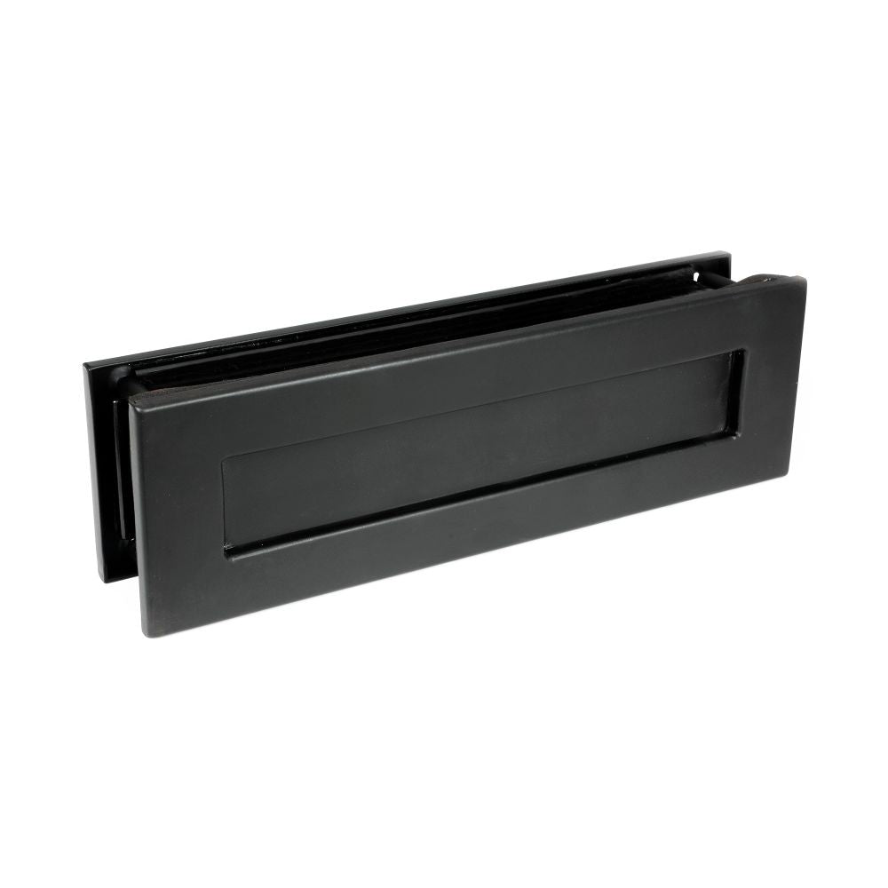 From The Anvil - Black Traditional Letterbox | Sku. 91526 | Trade Door Handles.