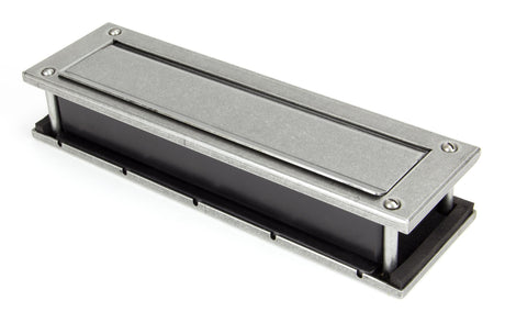 From The Anvil - Pewter Traditional Letterbox | Sku. 91527 | Trade Door Handles.