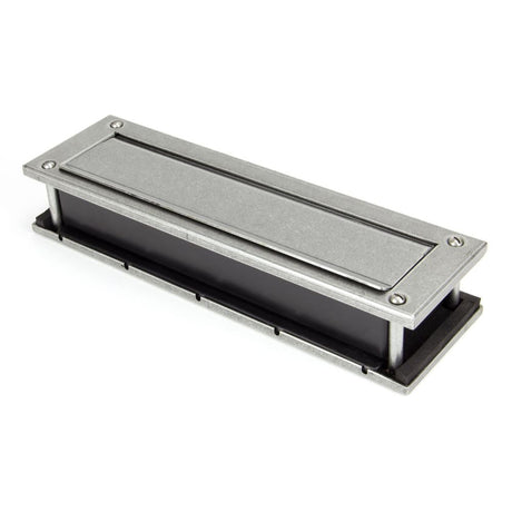 From The Anvil - Pewter Traditional Letterbox | Sku. 91527 | Trade Door Handles.