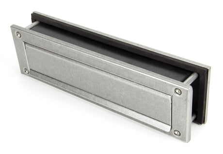 From The Anvil - Pewter Traditional Letterbox | Sku. 91527 | Trade Door Handles.
