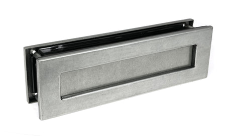 From The Anvil - Pewter Traditional Letterbox | Sku. 91527 | Trade Door Handles.
