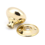 From The Anvil - Polished Brass 57mm Mushroom Mortice/Rim Knob Set | Sku. 91529 | Trade Door Handles.