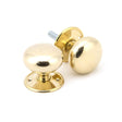 From The Anvil - Polished Brass 57mm Mushroom Mortice/Rim Knob Set | Sku. 91529 | Trade Door Handles.