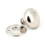 From The Anvil - Polished Nickel 57mm Mushroom Mortice/Rim Knob Set | Sku. 91530 | Trade Door Handles.