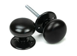 From The Anvil - Aged Bronze 57mm Mushroom Mortice/Rim Knob Set | Sku. 91531 | Trade Door Handles.