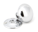 From The Anvil - Polished Chrome 57mm Mushroom Mortice/Rim Knob Set | Sku. 91532 | Trade Door Handles.