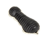 From The Anvil - Ebony & Polished Nickel Beehive Escutcheon | Sku. 91533 | Trade Door Handles.