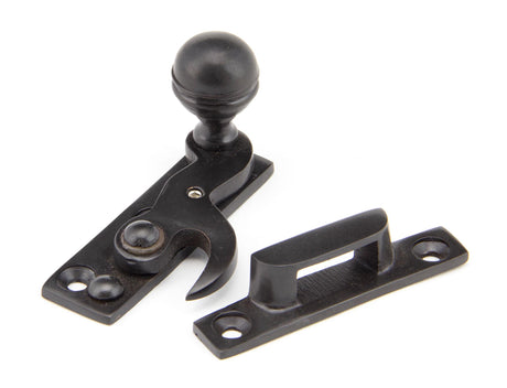 From The Anvil - Aged Bronze Prestbury Sash Hook Fastener | Sku. 91745 | Trade Door Handles.