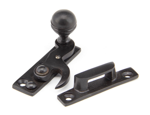 From The Anvil - Aged Bronze Prestbury Sash Hook Fastener | Sku. 91745 | Trade Door Handles.